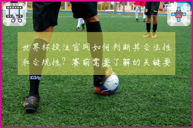 世界杯投注官网如何判断其合法性和合规性？赛前需要了解的关键要点