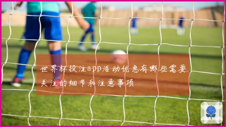 世界杯投注app活动优惠有哪些需要关注的细节和注意事项